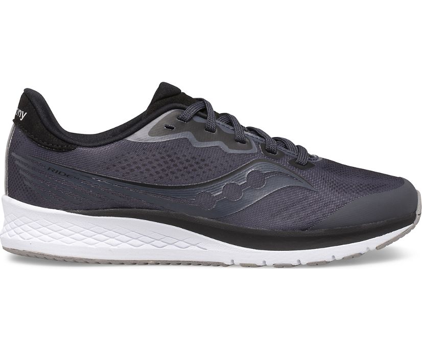 Tenis Saucony Ride 14 Niños Grises Negros | México 899GSOL